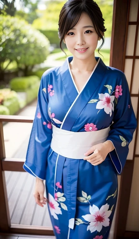 Beautiful Japanese Woman、Beautiful mature woman、Classy sex appeal、sexy、Perfect lighting、beauty、透明なbeauty、8KHigh resolution、beauty in natural light、High resolution、Realistic、masterpiece、smile、Gravure quality、5. Madame.、Plump figure、Walking in a yukata、Squat