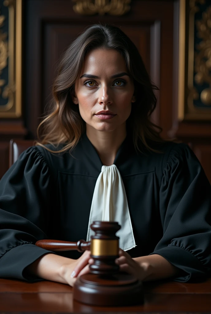 judge(Woman) criminal, 8k photo cinematic image f
