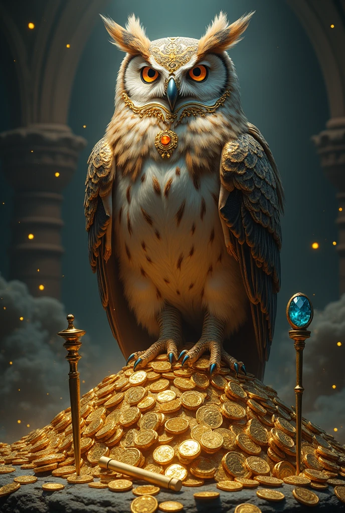 Create an owl full of money