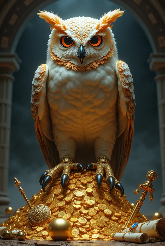 Create an owl full of money