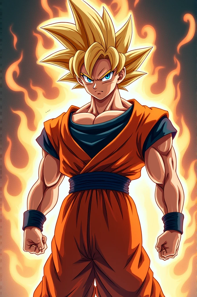 Goku body with tsunade's face