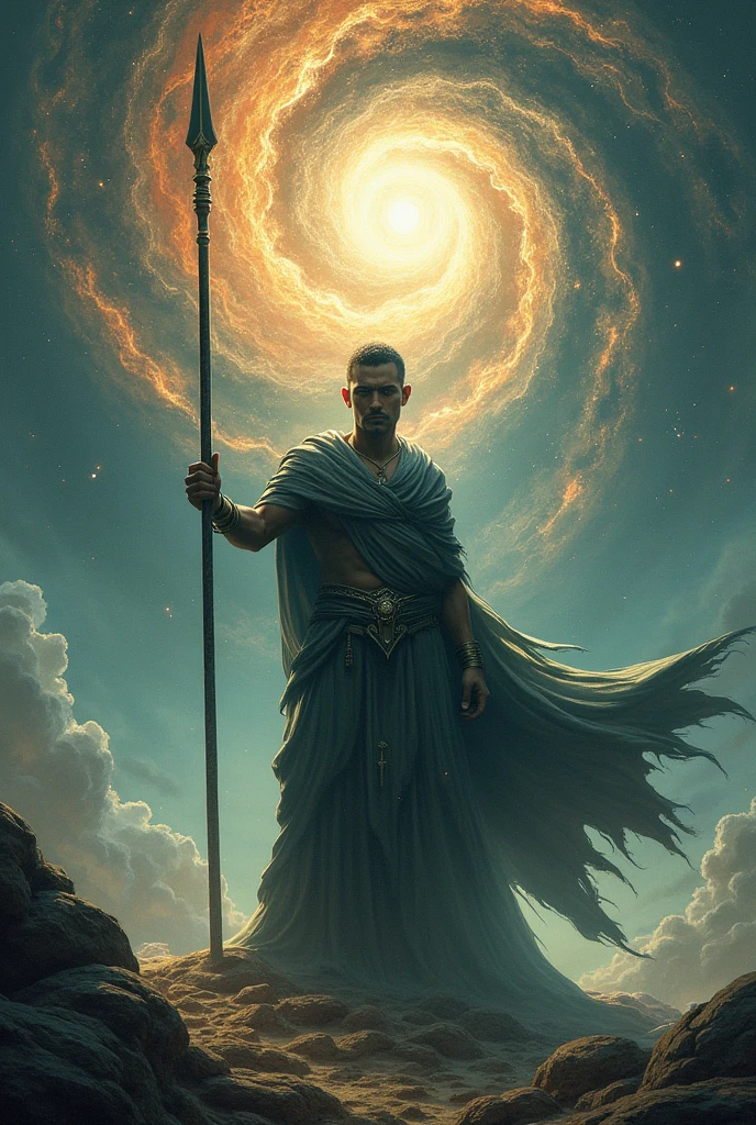 Opposite of nature stands your way spear in hand night and day existence beyond the great big-bang domain expansion yin and yang 