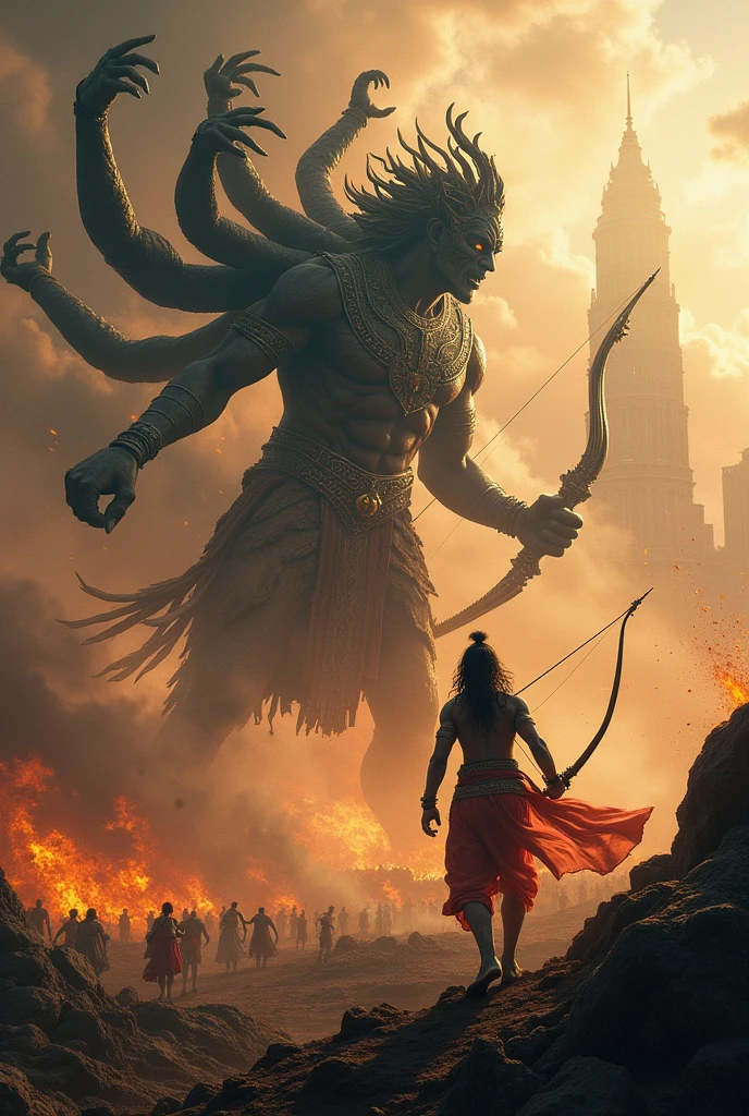Shree Ram battle with ravan 