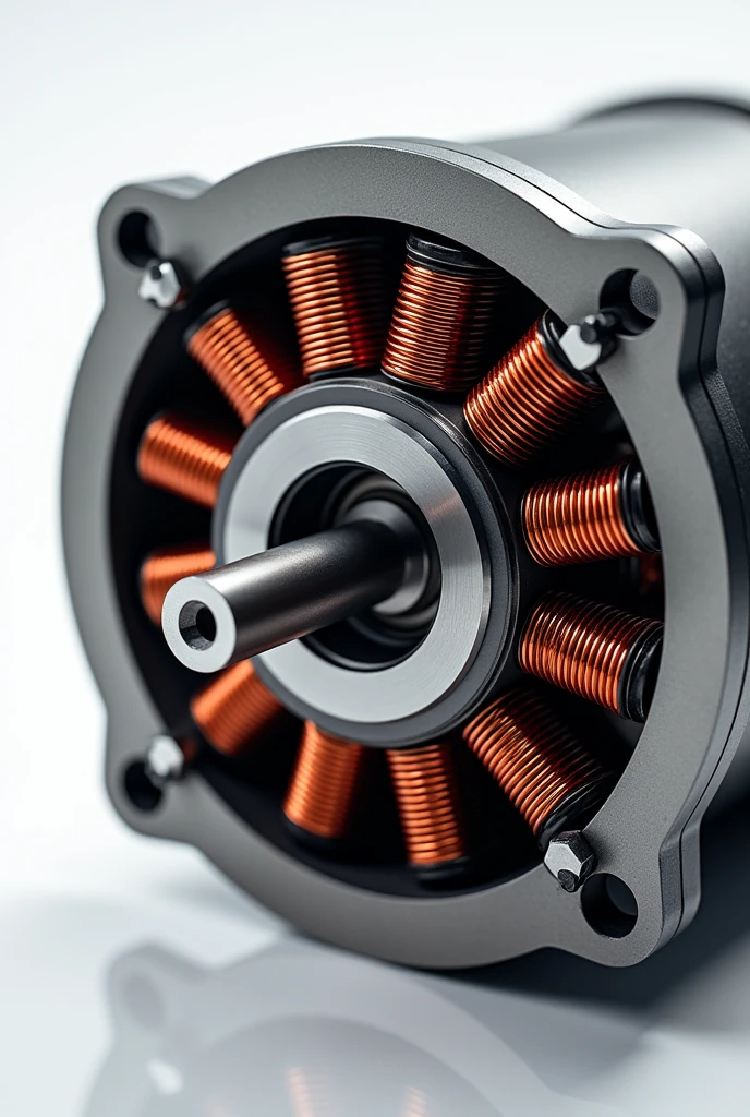Stator in brushless motor