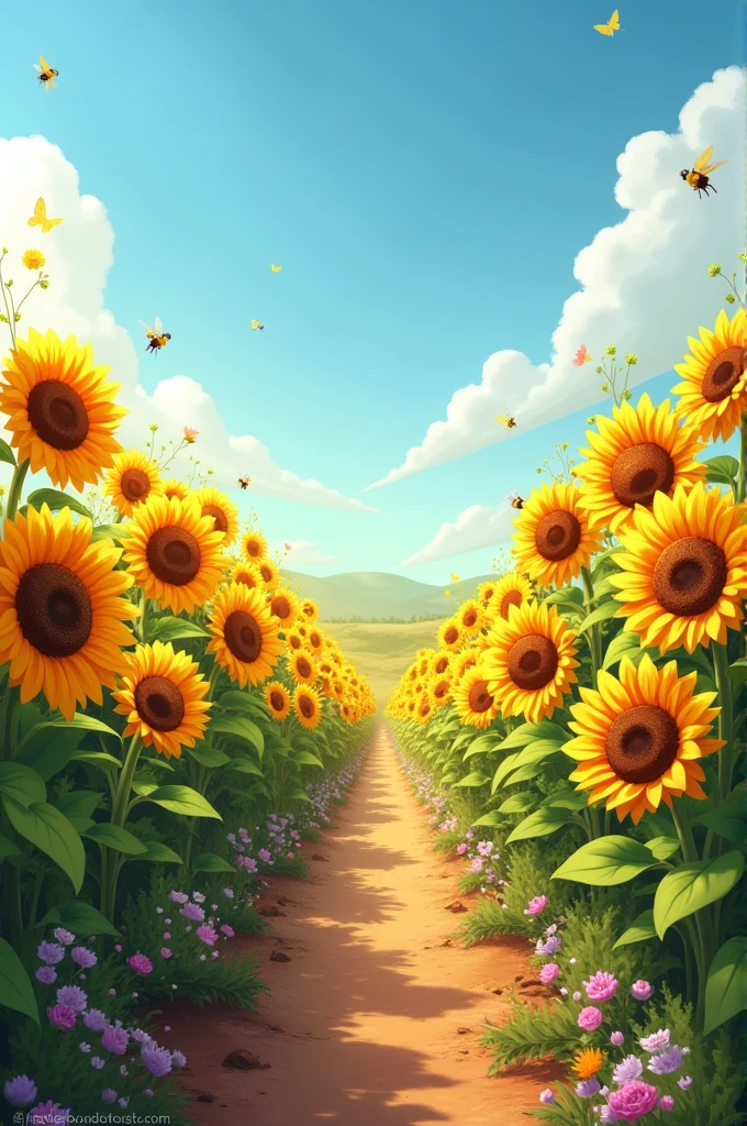 sunflower garden