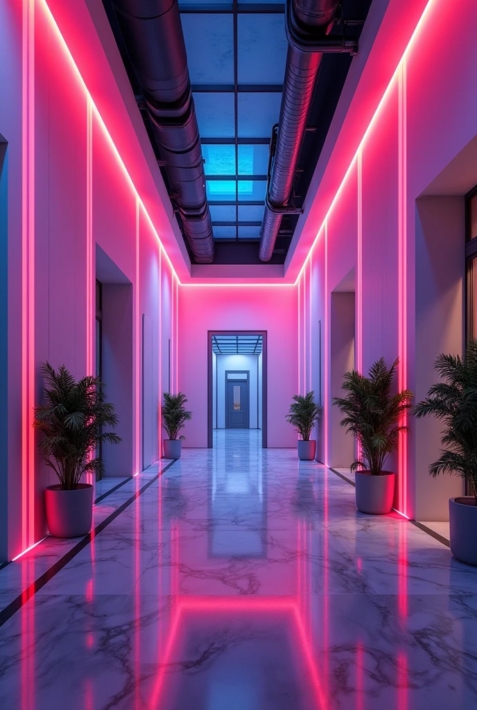 (Extremely detailed CG unity 8k wallpaper),(masterpiece), (best quality), (Extremely detailed), (RGB strip light),Ceiling atmosphere