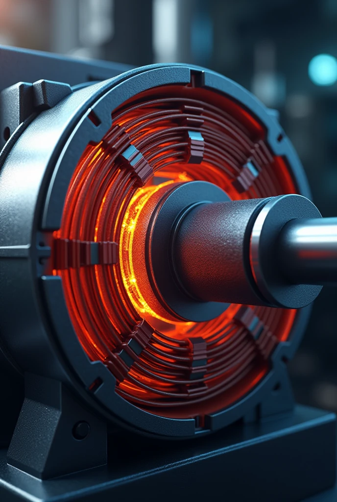 Design of magnetic circuit in brushless motor including rotor , stator 