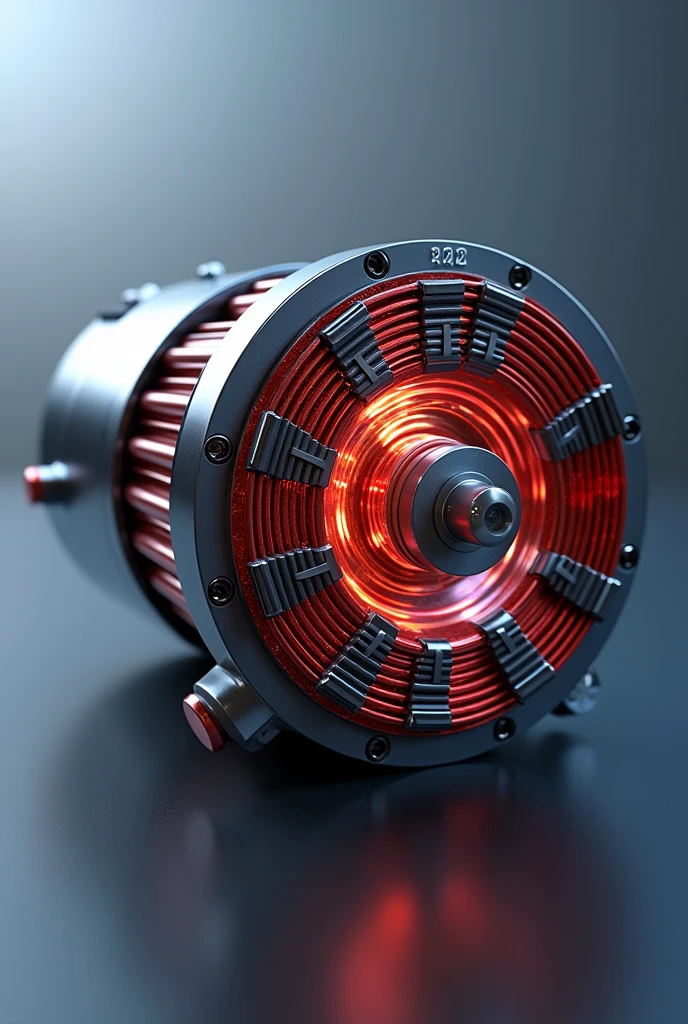 Design of magnetic circuit in brushless motor including rotor , stator geometry