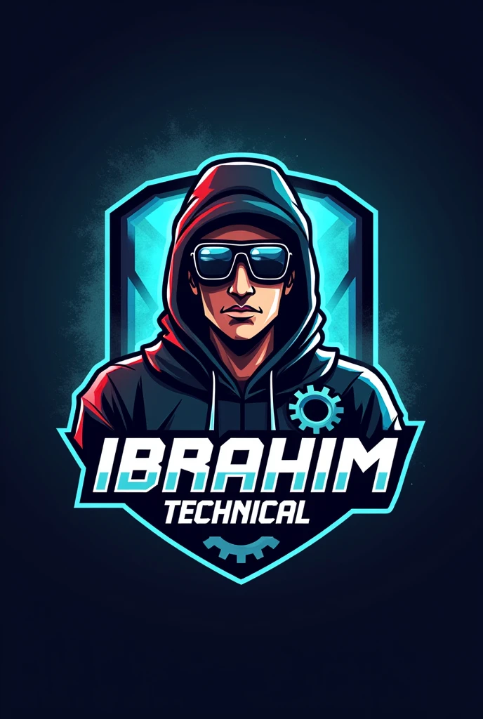 A gaming logo for a name
Ibrahim Technical Gamerz
Which is not created