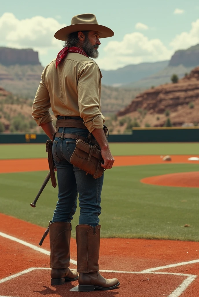 Cowboy play besball perspectives