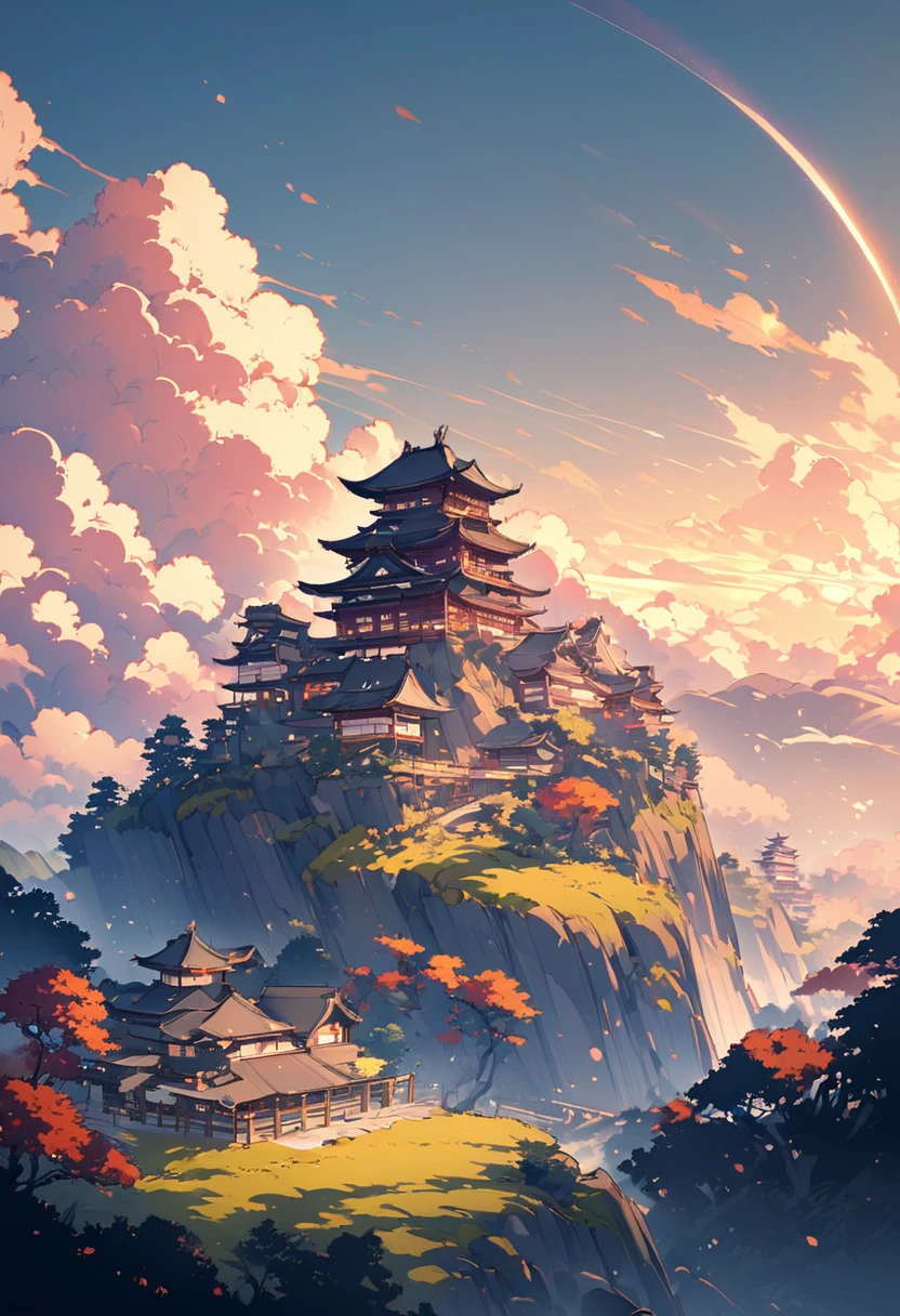 Japanese landscape like the one in your name 