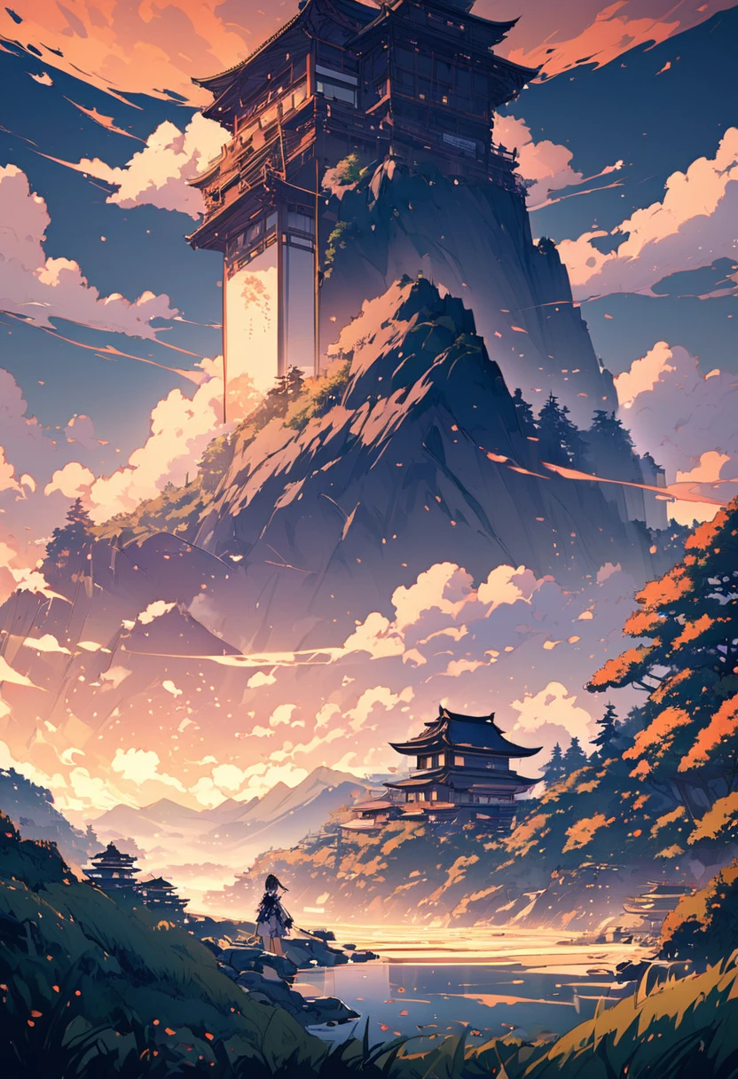 Japanese landscape like the one in your name