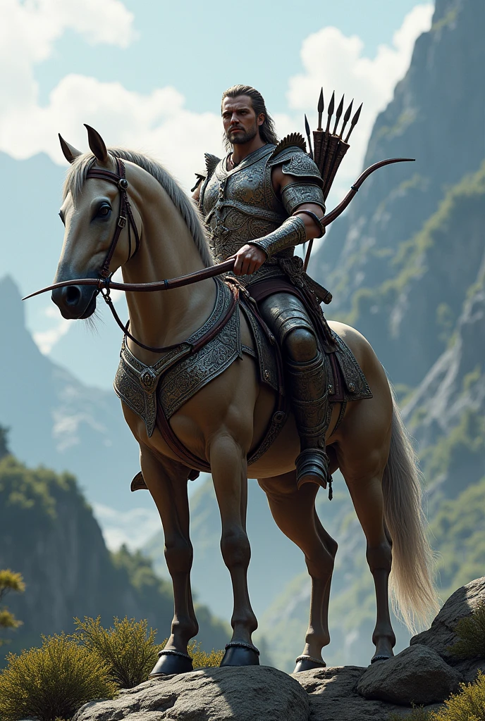 Centaur with bow and arrow + armor