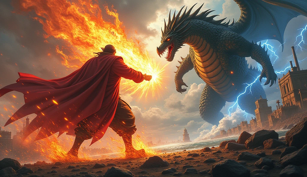 Sakazuki Akainu vs Kaido