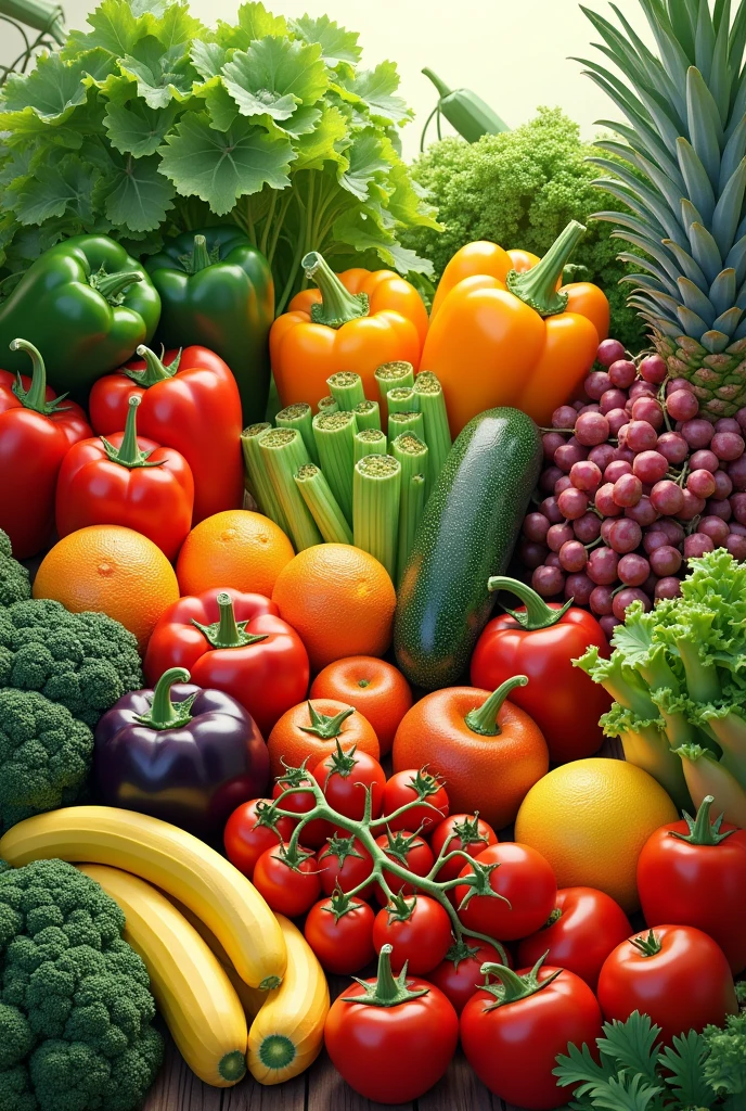 Create image of vegetables and fruits then add name on the top,sri Krishna vegetables & fruits
Create realistic image