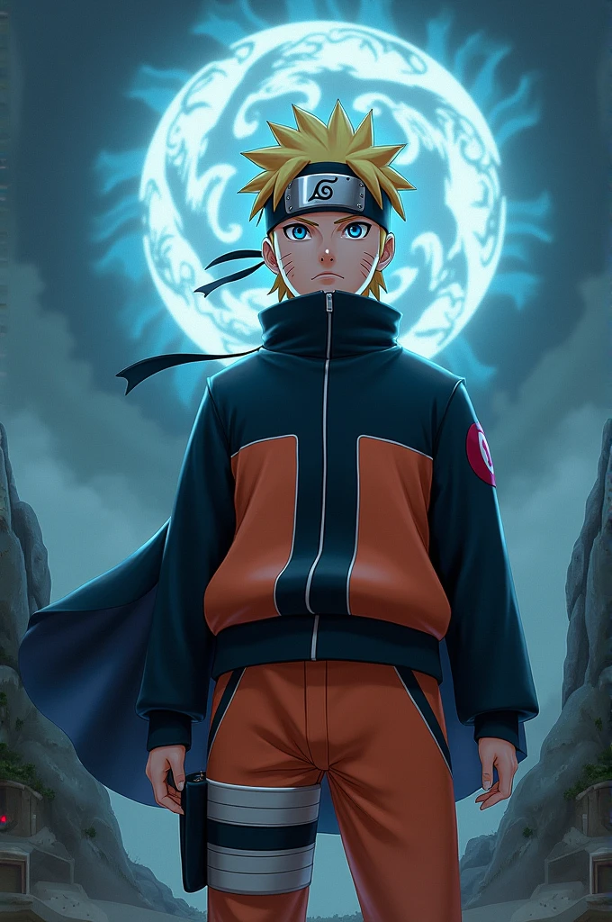 Naruto with uchiha eyes 