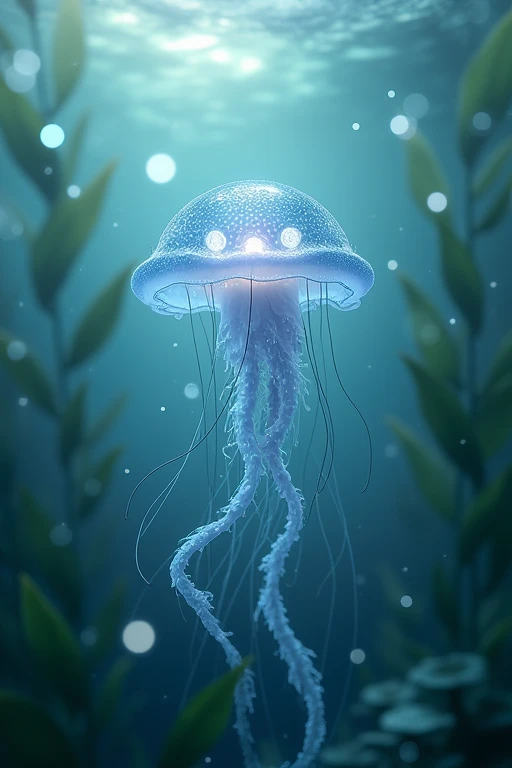 　In the water　Jellyfish Character