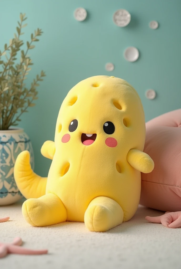 a sponge stuffed animal