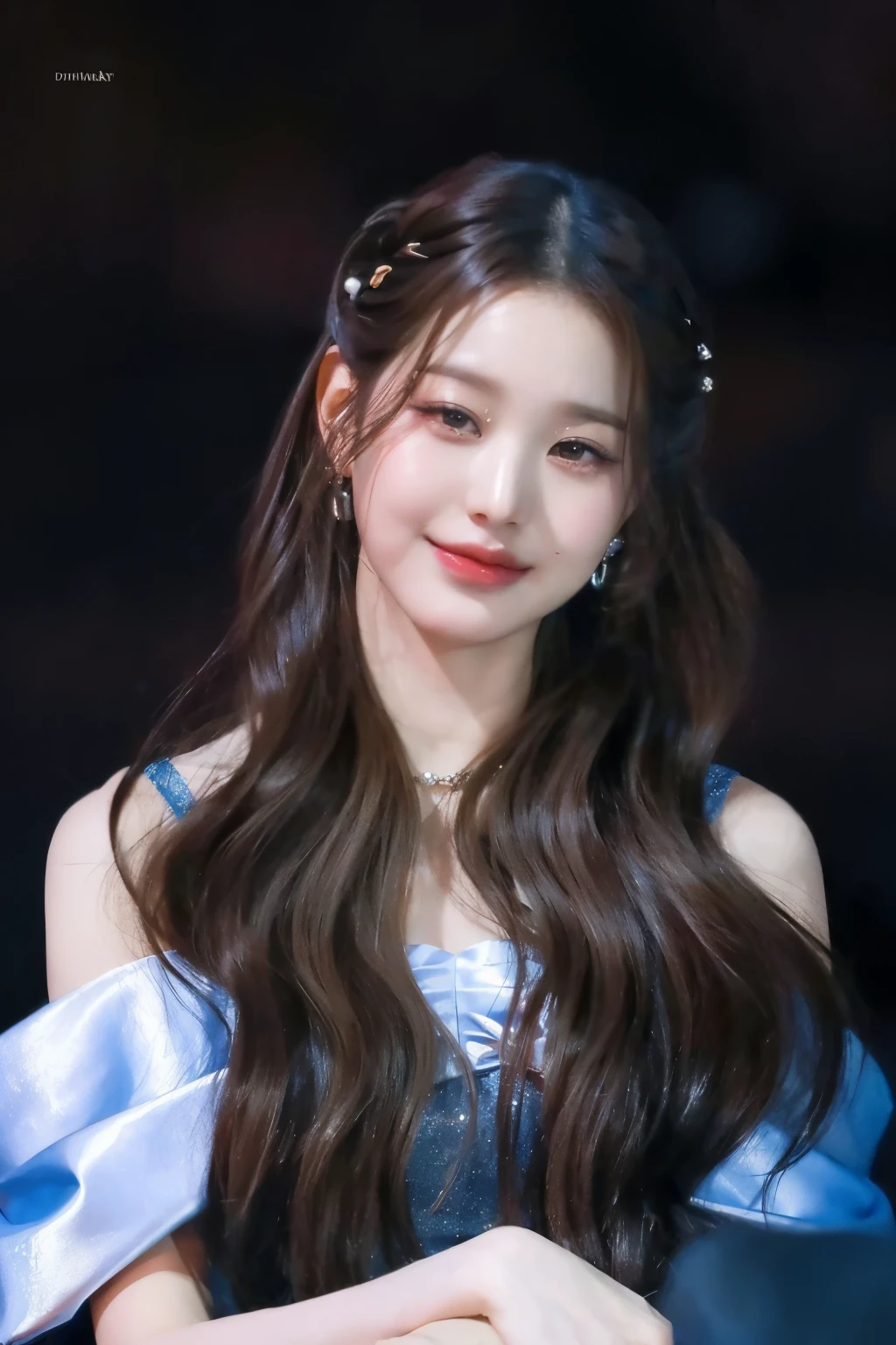 Close up portrait of long-haired woman in blue dress, Bae Suzy, Larisa Manovar, Dilraba Dilmurat, Nam Jae-young, Tzuyu twice, Park Jimin, Shashi, Shin Jinyoung, Lee Ji-eun, Lee Ji-eun, Hwang Seong, Gombi, HeadshotProfile picture