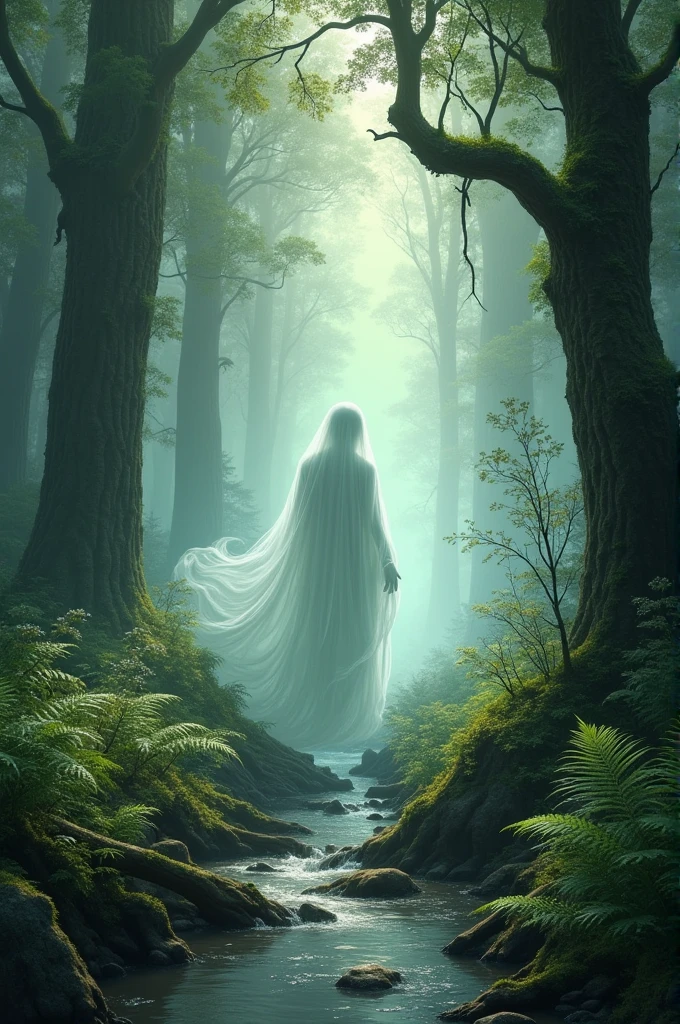 Forest escape for ghost
