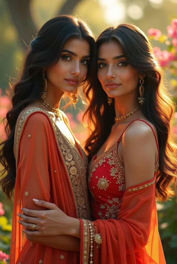 beautiful indin pakistani models girls samoking posing in the out door