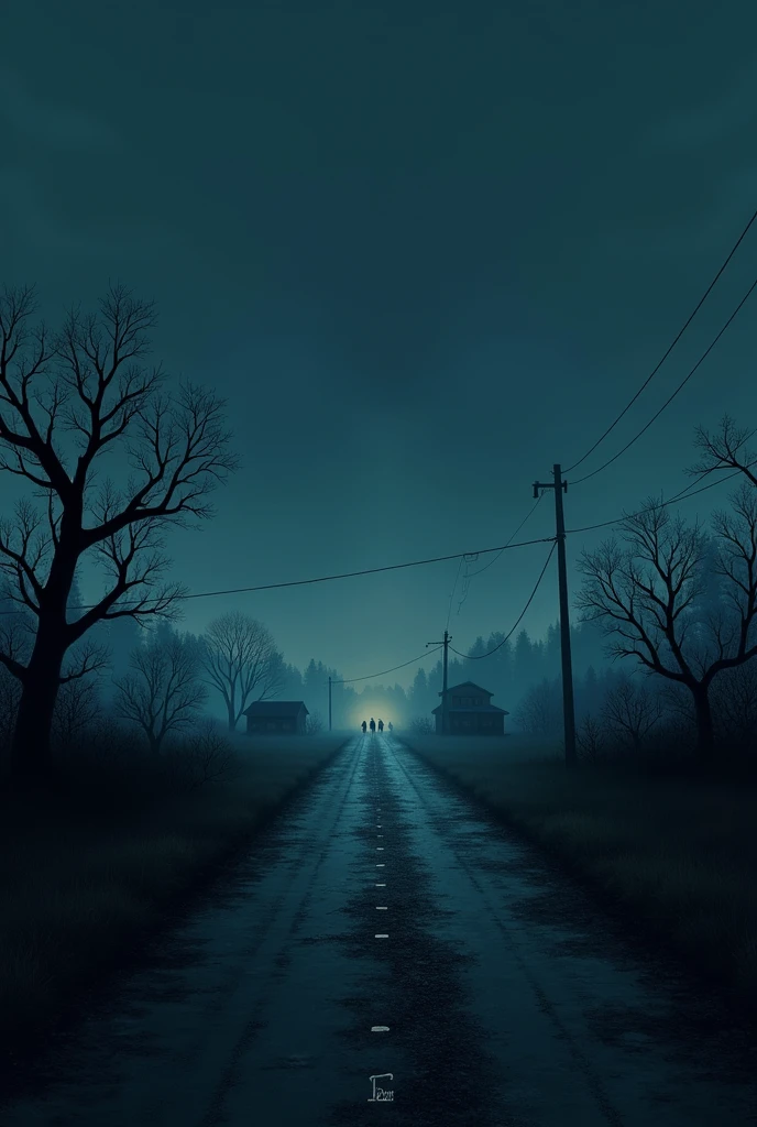 Horror colony road night