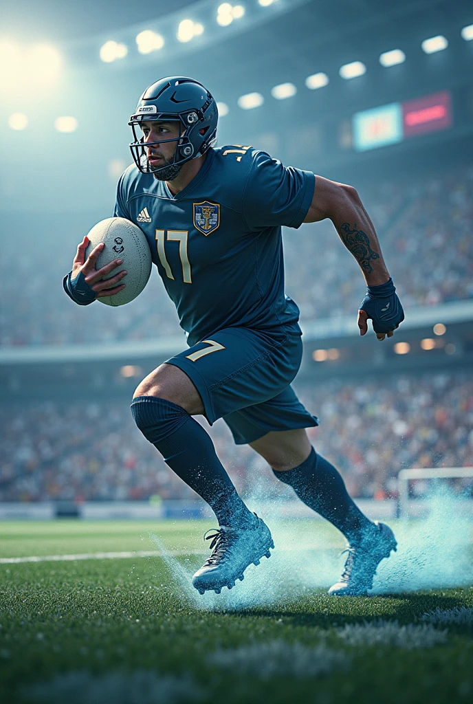Mix Video Game with Football