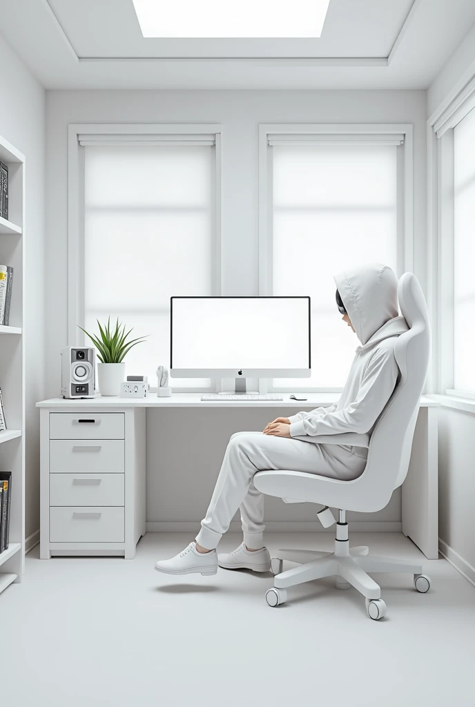 Create a Gamer setup with the name “Team Carol” and also saying Pijamitas all in white combined
