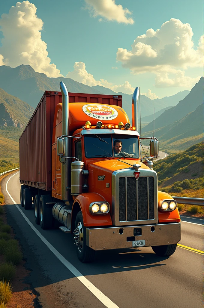 Create a truck leaving the state of Espírito Santo Brazil
