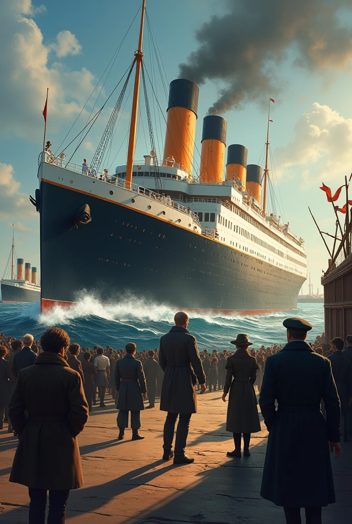 It was a lucky day that Jack won a ticket for the Titanic.
