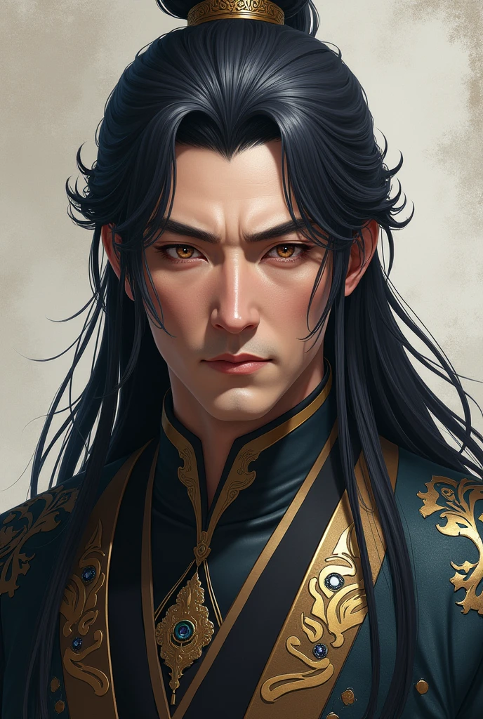 Zhong Li Genshin Man Realistic Portrait