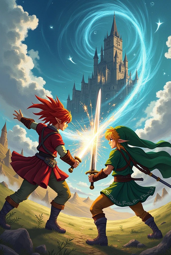 Chrono (Chrono trigger) VS Link (Legend of Zelda