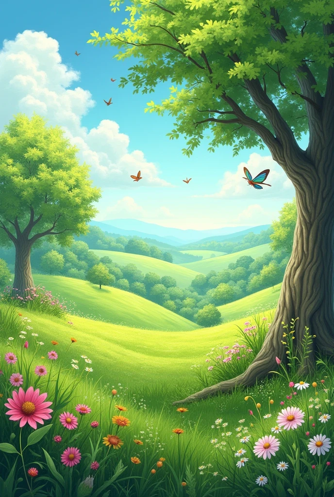 Spring landscape
