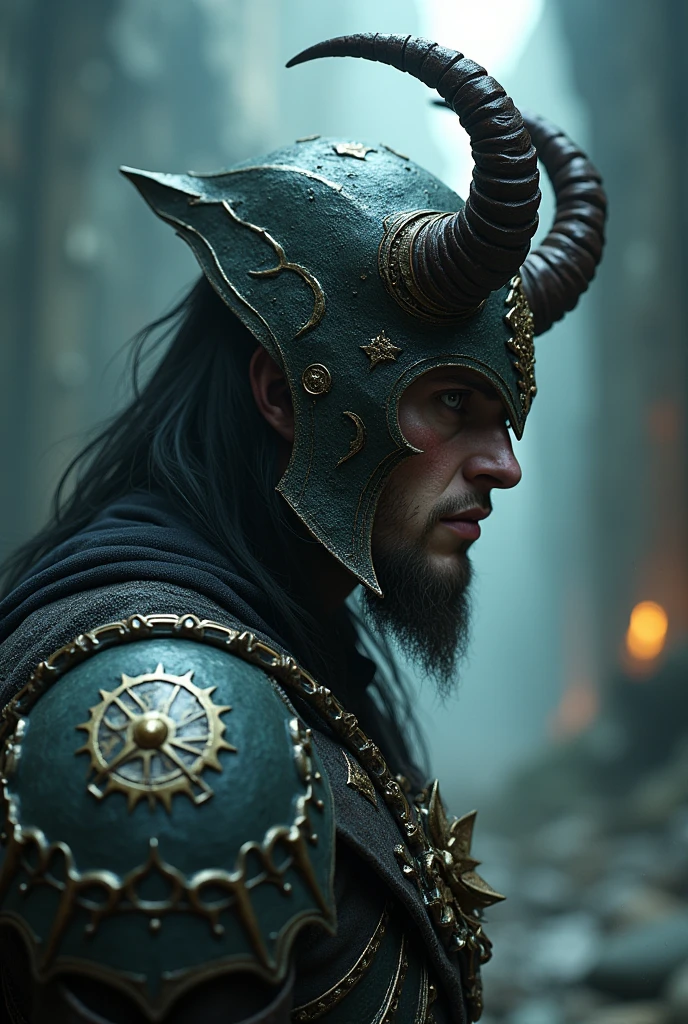 a profile picture of an avatar from the game dark souls mixed with elden ring