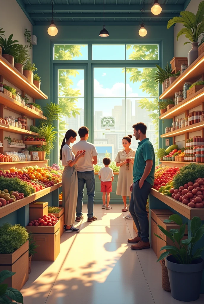 make a image about consumer cooperative societies