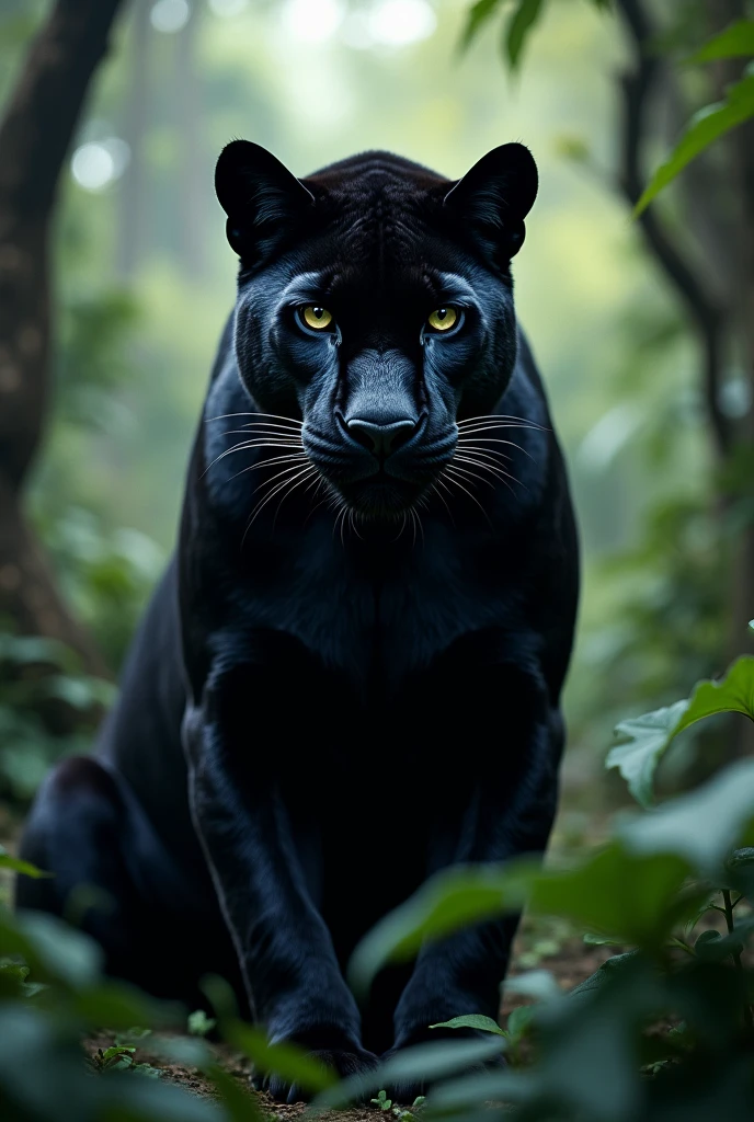 fur of a black panther