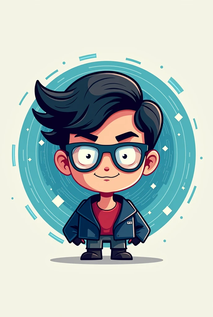 A logo about a geek magazine