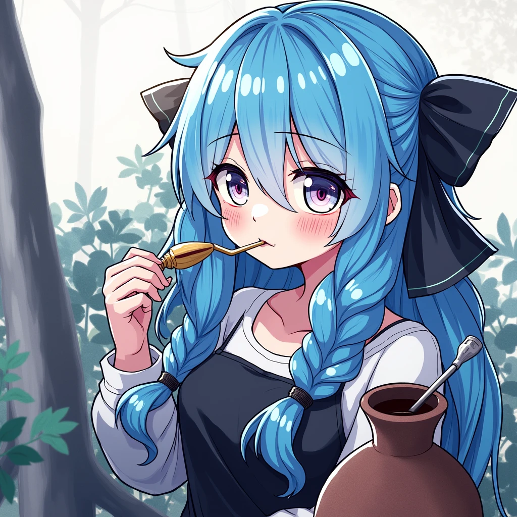 Drinking mate 