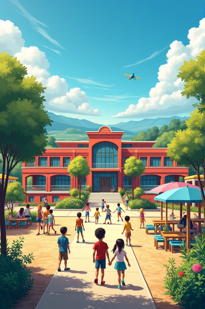 Create a track with the name: Municipal School of Chapadinha 