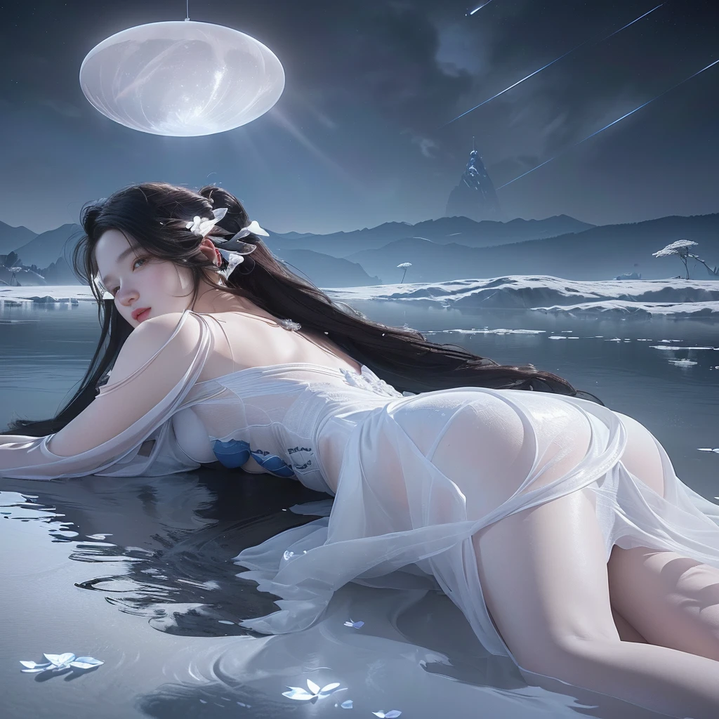 masterpiece, best quality, (Extremely detailed CG unity 8k wallpaper), (best quality), (Best Illustration), (Best shadow), absurd, Realistic lighting, (abyss), Beautiful and delicate light, Artworks by Peter Mohr Bacher,
