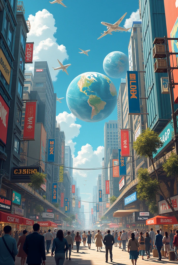 connections with the international market