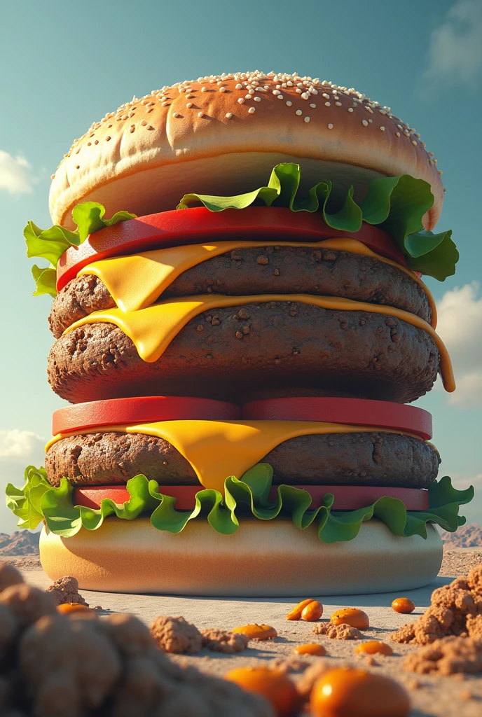 A 100,000,000,000,000,000,000 hamburger