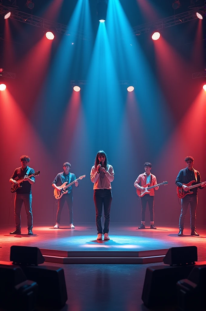 Une mignature youtube où 5 artistes chante pour remporter un prix sur ma chaîne appellée DONSON14