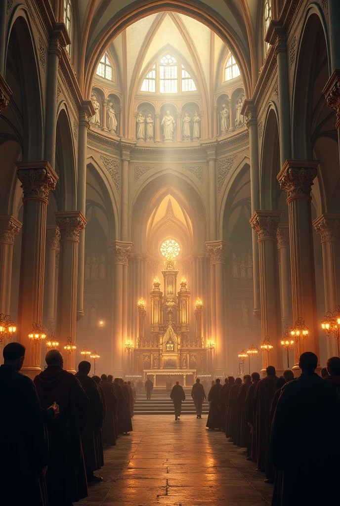 Images inside Christian churches