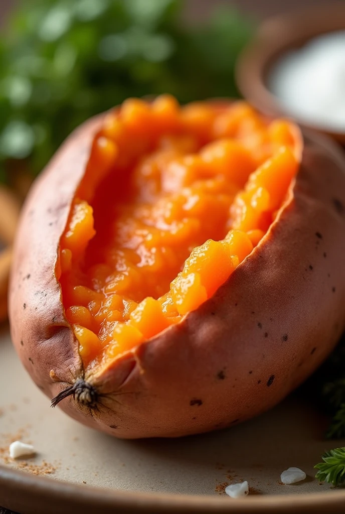 appetizing sweet potato