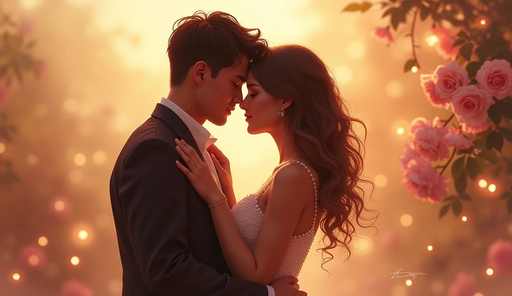 Romantic couple