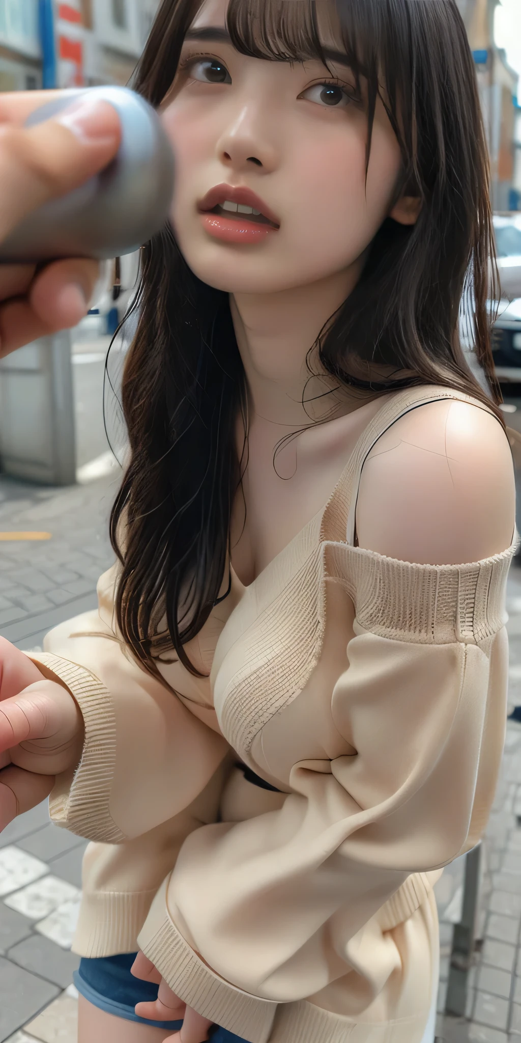 (8K、Raw photography、top-quality、​masterpiece:1.2)、(realisitic、Photorealsitic:1.37)、ultra-detailliert、超A high resolution、Only one  girl、see the beholder、beautifull detailed face、A smile、There are dark spots under the eyes、lightly blushed face、Beautiful face、unclear、Constriction、(Slim waist:1.3)、Hair strands、Ribbons in the hair、(Twin-tailed hair:1.3)、Beautiful detailed skin、Skin Texture、floated hair、profetional lighting、Moist eyes、,NSFW,The pubic area is detailed、fullnude、Cute junior an idol、On the train、 Trem lotado、Being raped、molesting、Several men、(Having sex with a man in a suit from the side:1.8)、(Open your mouth wide and saliva drips from the tip of your tongue :1.5)、Oblique side view、（（（tmasterpiece）））， （（best qualtiy））， （（intricate detailes））， （（超realisiticなリアリズム））， The nipple is visible、pull up nipples、Eyes open、(mouth wide open and sticking out tongue:1.5)、Shyness、surprised expression、anguished expression、Spread your legs apart、Opening legs、Spread your、You can clearly see the depths of your pussy.、The clitoris is visible、expand pussy、hold a man&#39;s cock in your hand、