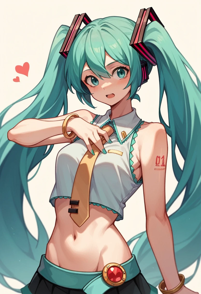 Hatsune miku wearing a slutty sleeveless bangladeshi saree,big chests,golden jewelery,belly button,hatsune miku, Bangladeshi,desi girl