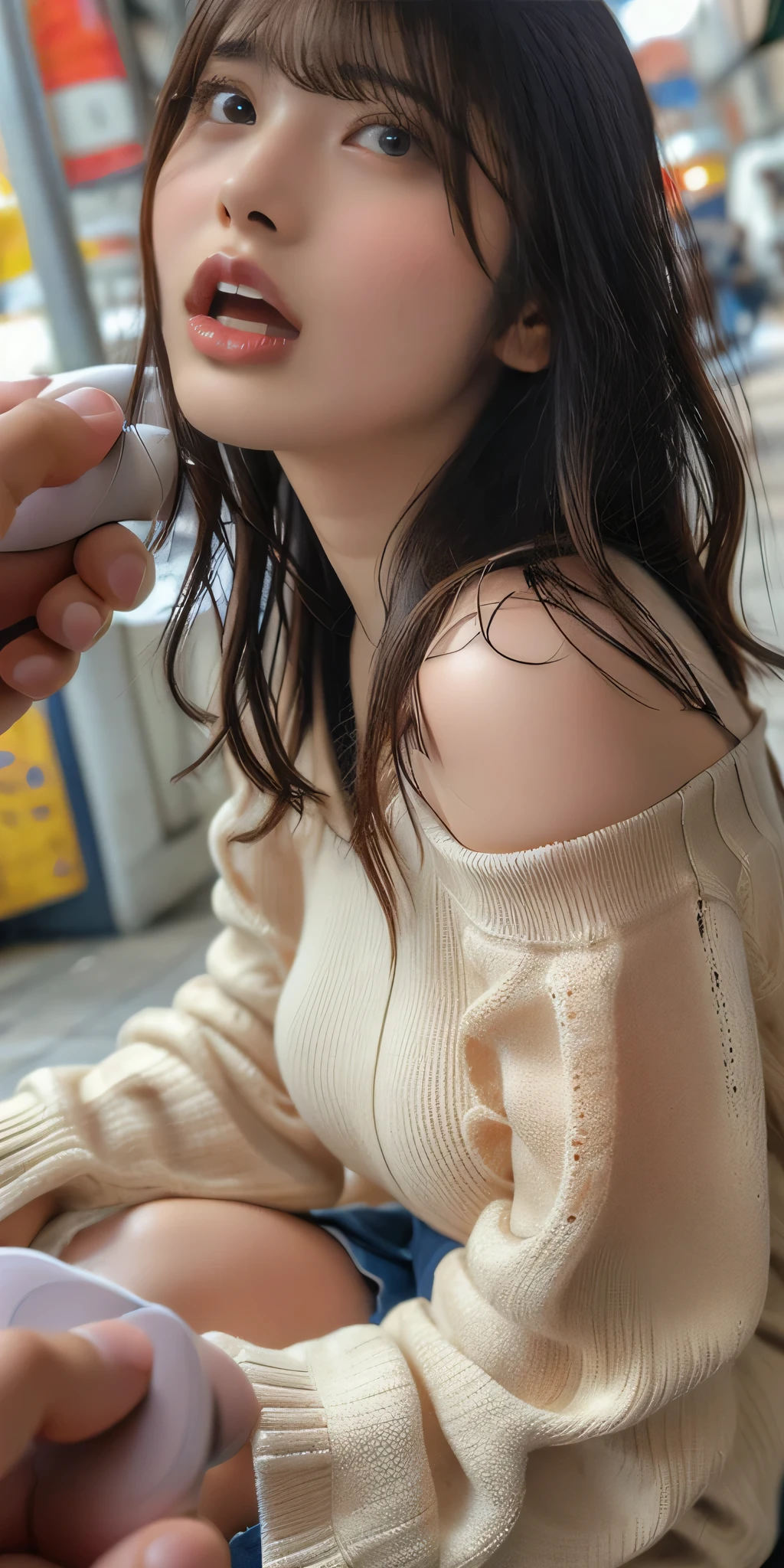 nedium breasts,cleavage,blacksilk,Lace