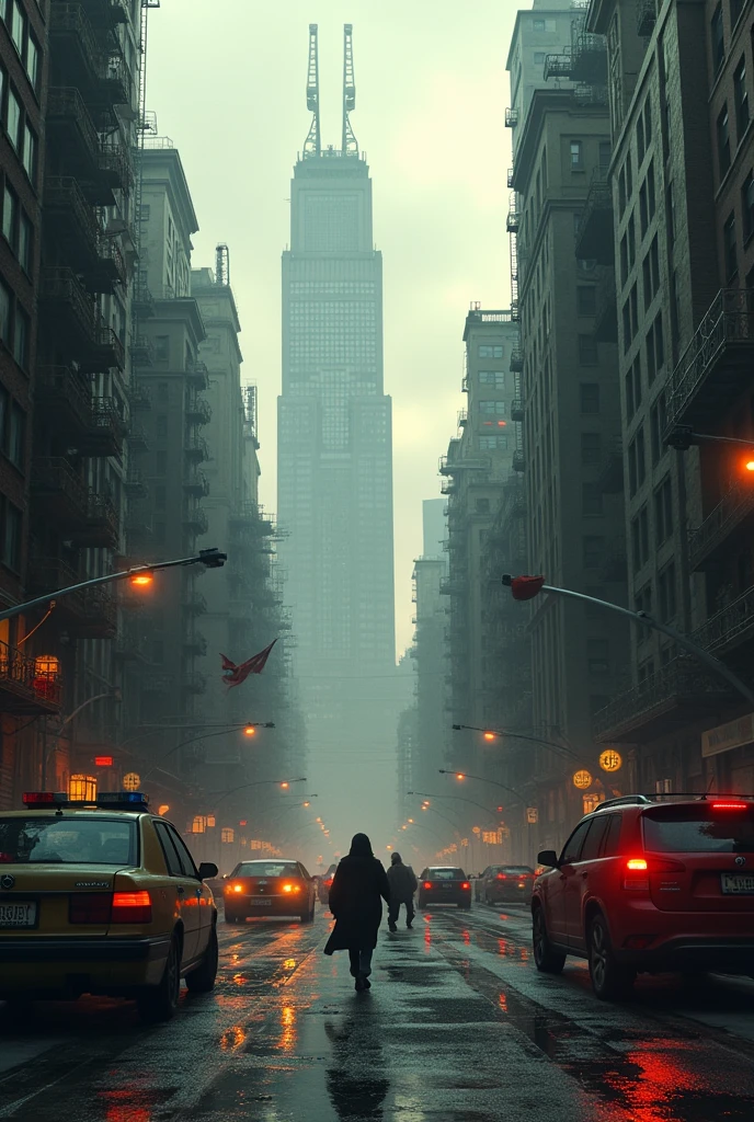 create a destopic city